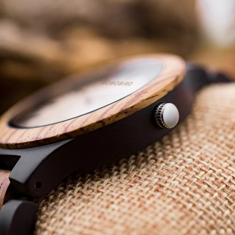 Montre en bois Homme-Bran