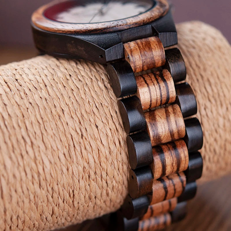 Montre en bois Homme-Bran