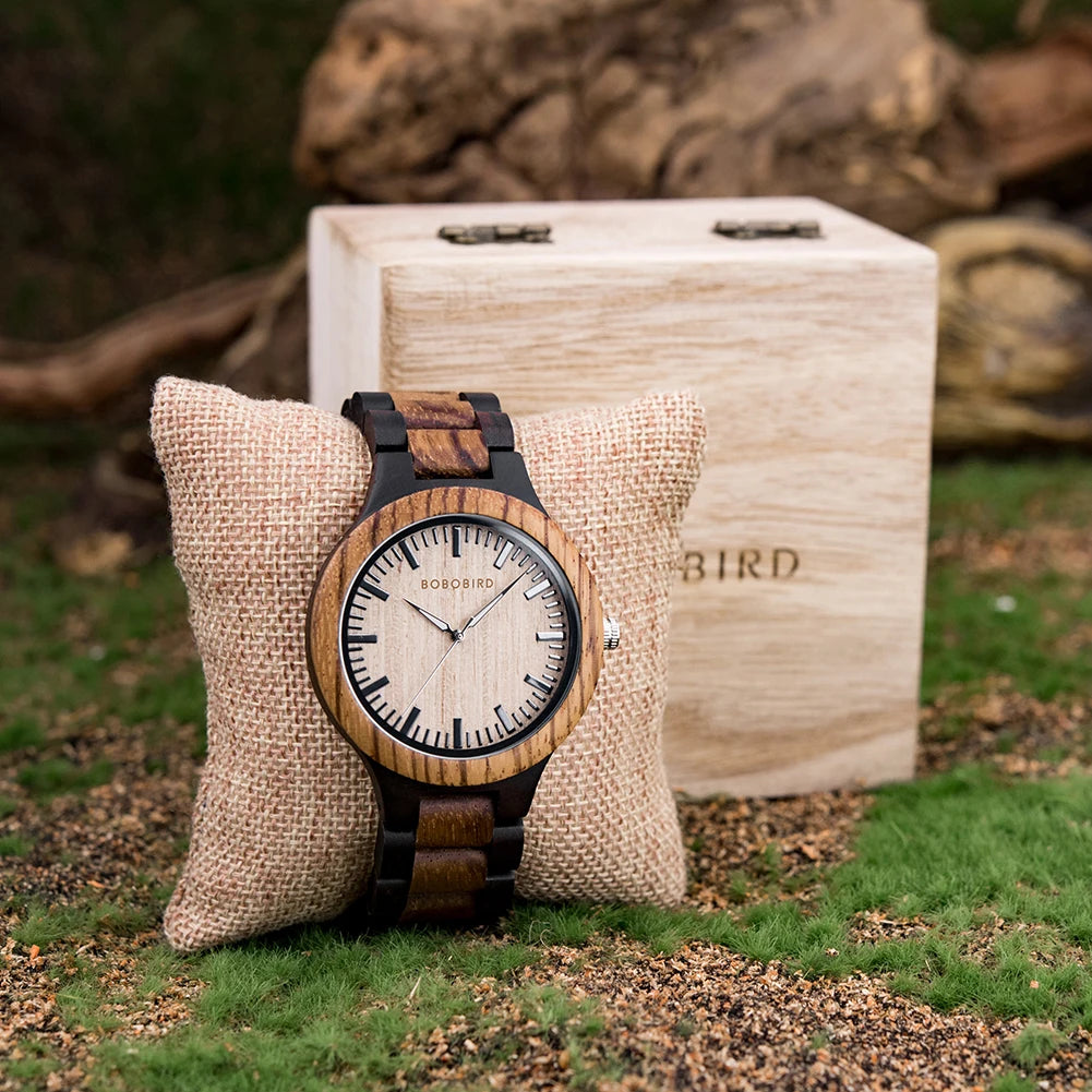 Montre en bois Homme-Bran