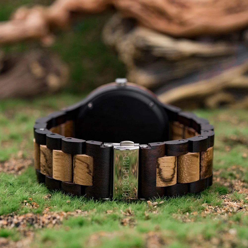 Montre en bois Homme-Bran