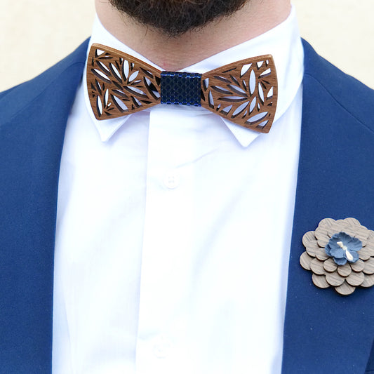 Coffret Noeud Papillon en bois- Fjord