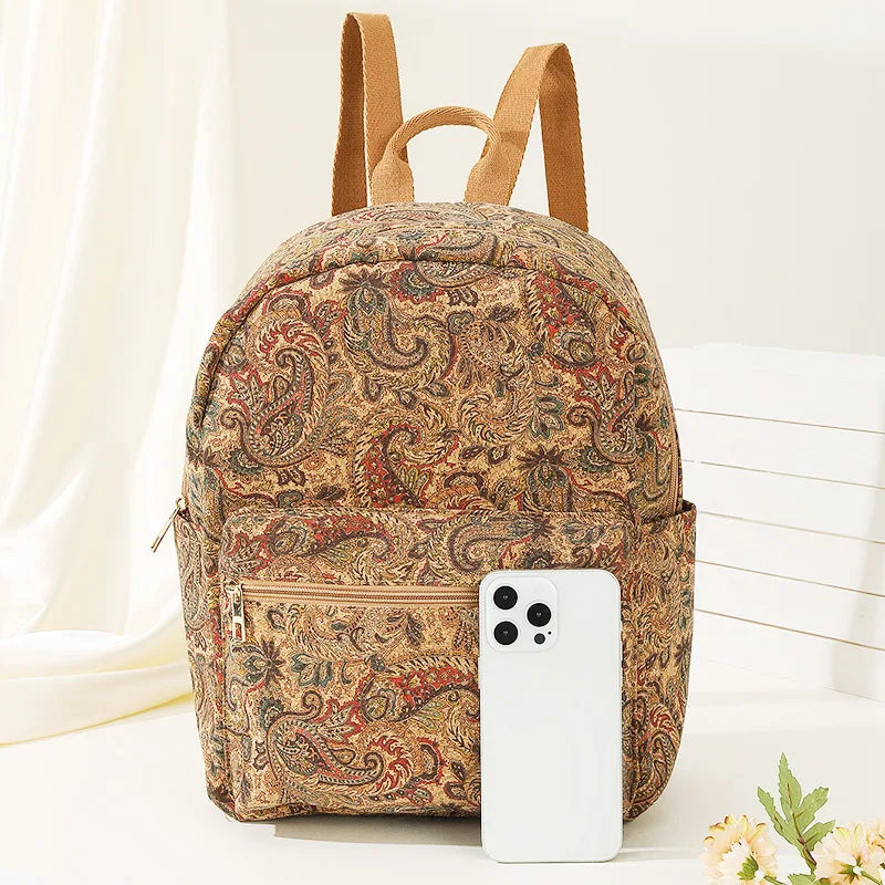 Sac en liège Freya avec téléphone à côté 
